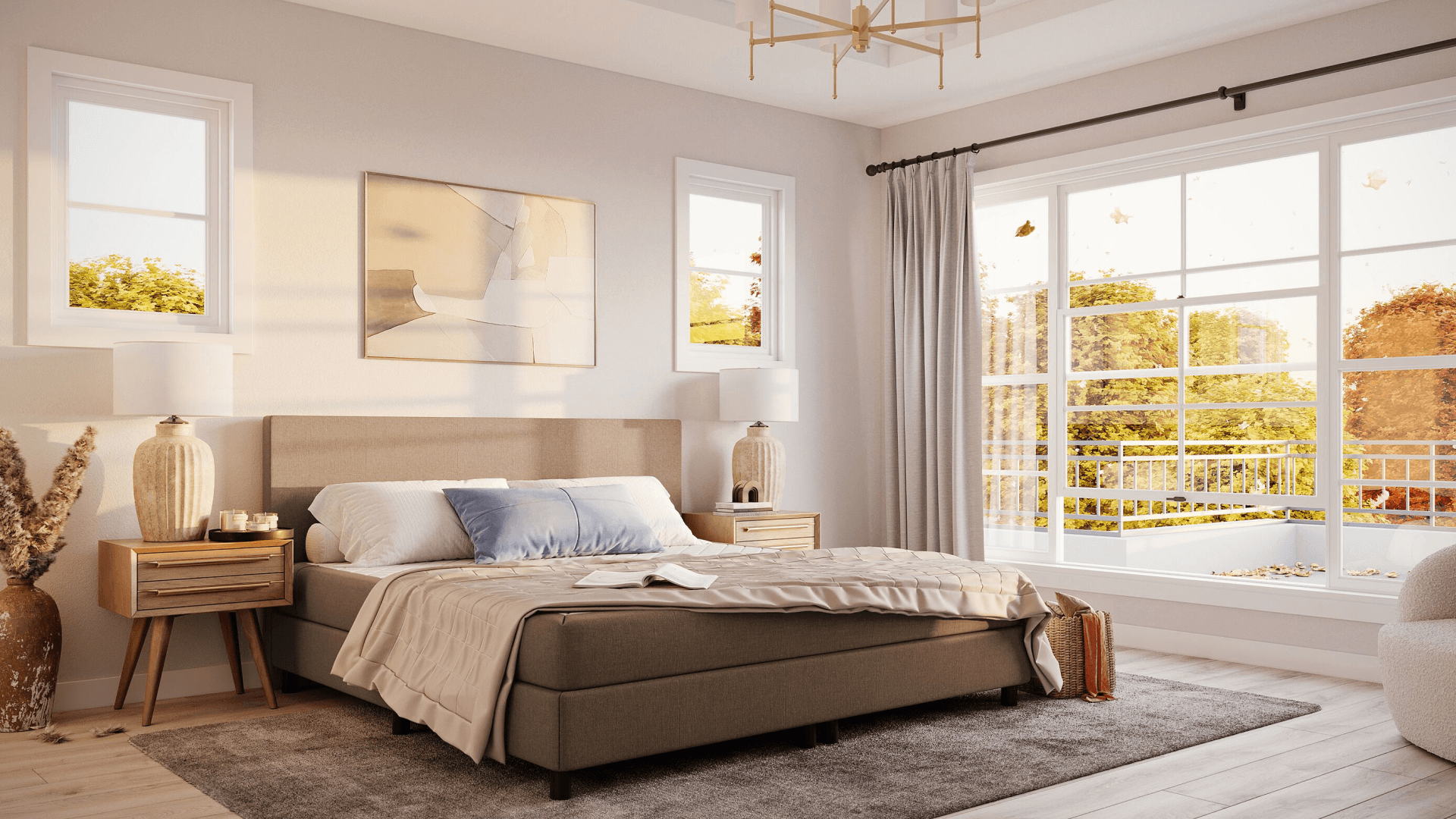emma matras bed boxspring one mood bedroom