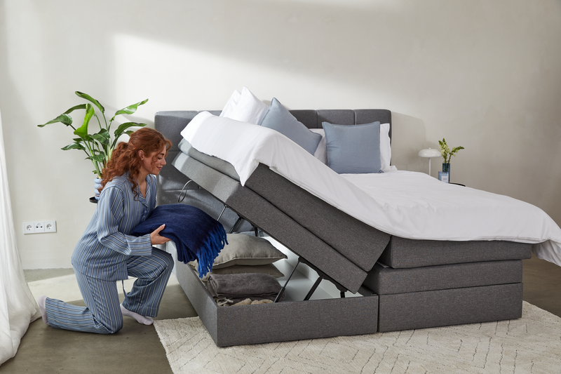 sommier relevable lit coffre