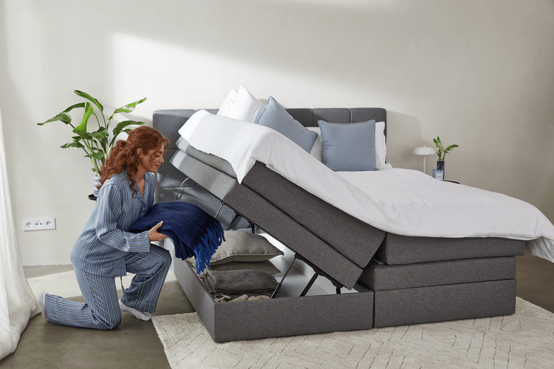 sommier relevable lit coffre