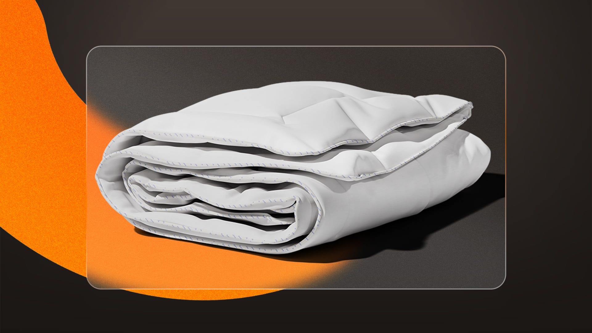 Paar im Bett mit einer Decke