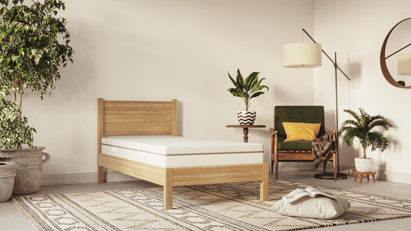 tête de lit une personne