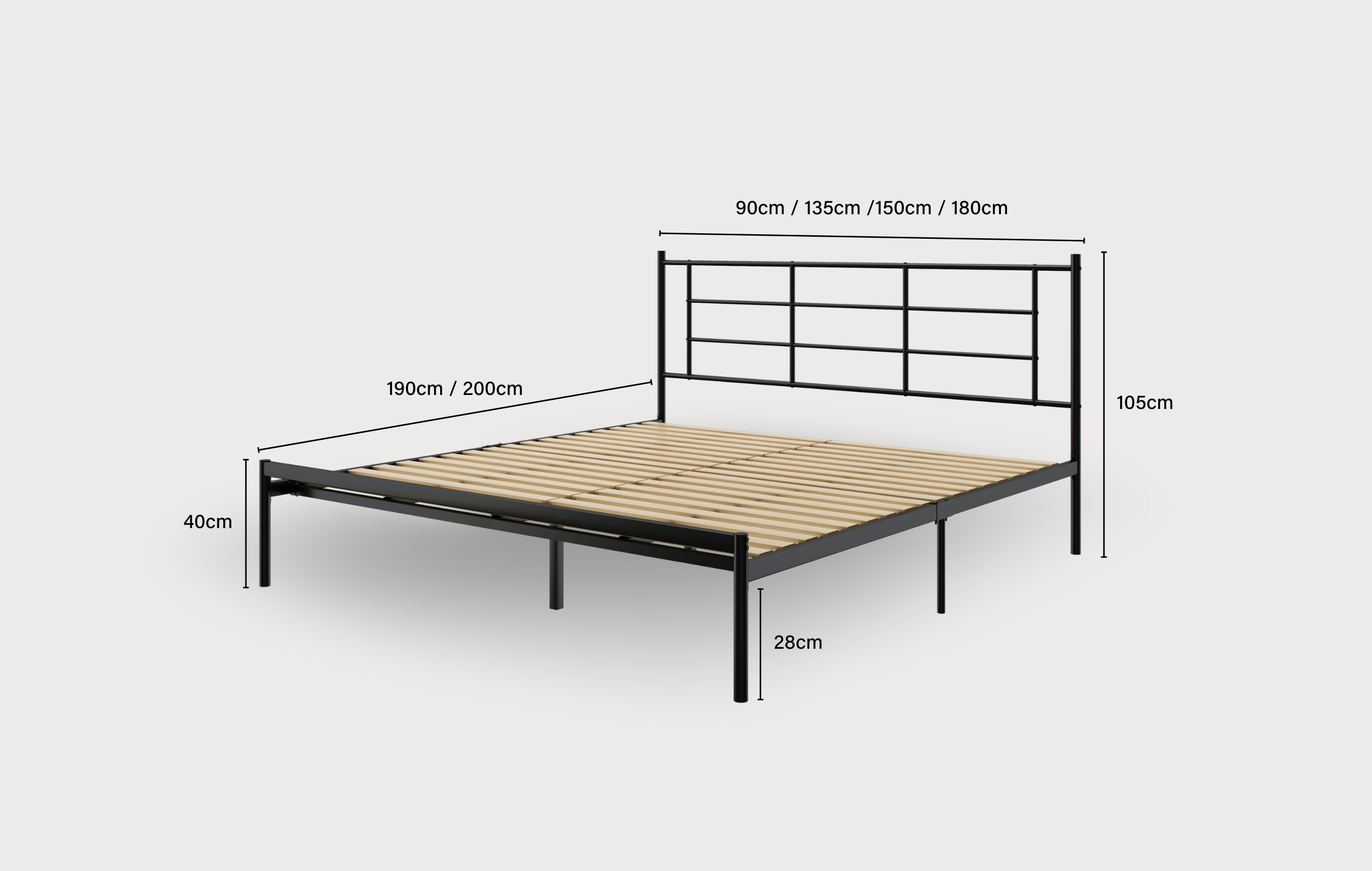 Emma Metal Bed Emma The Sleep Company