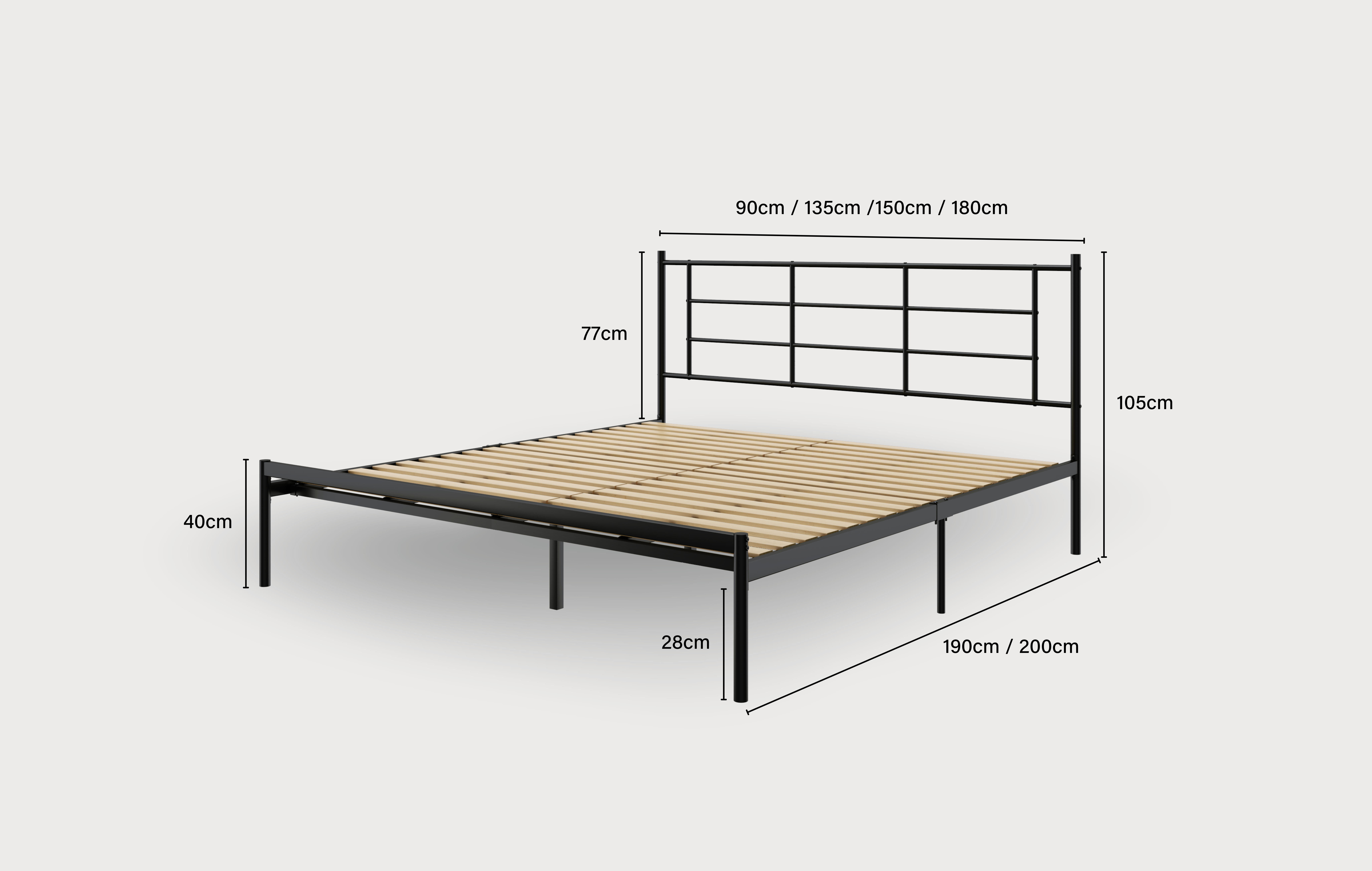 Emma Metal Bed Emma The Sleep Company