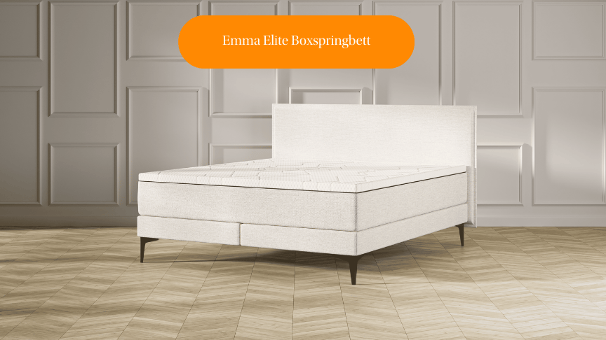 Emma Elite Boxspringbett beige