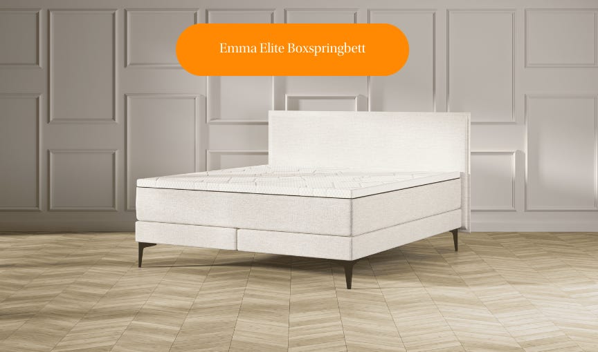 Emma Elite Boxspringbett beige