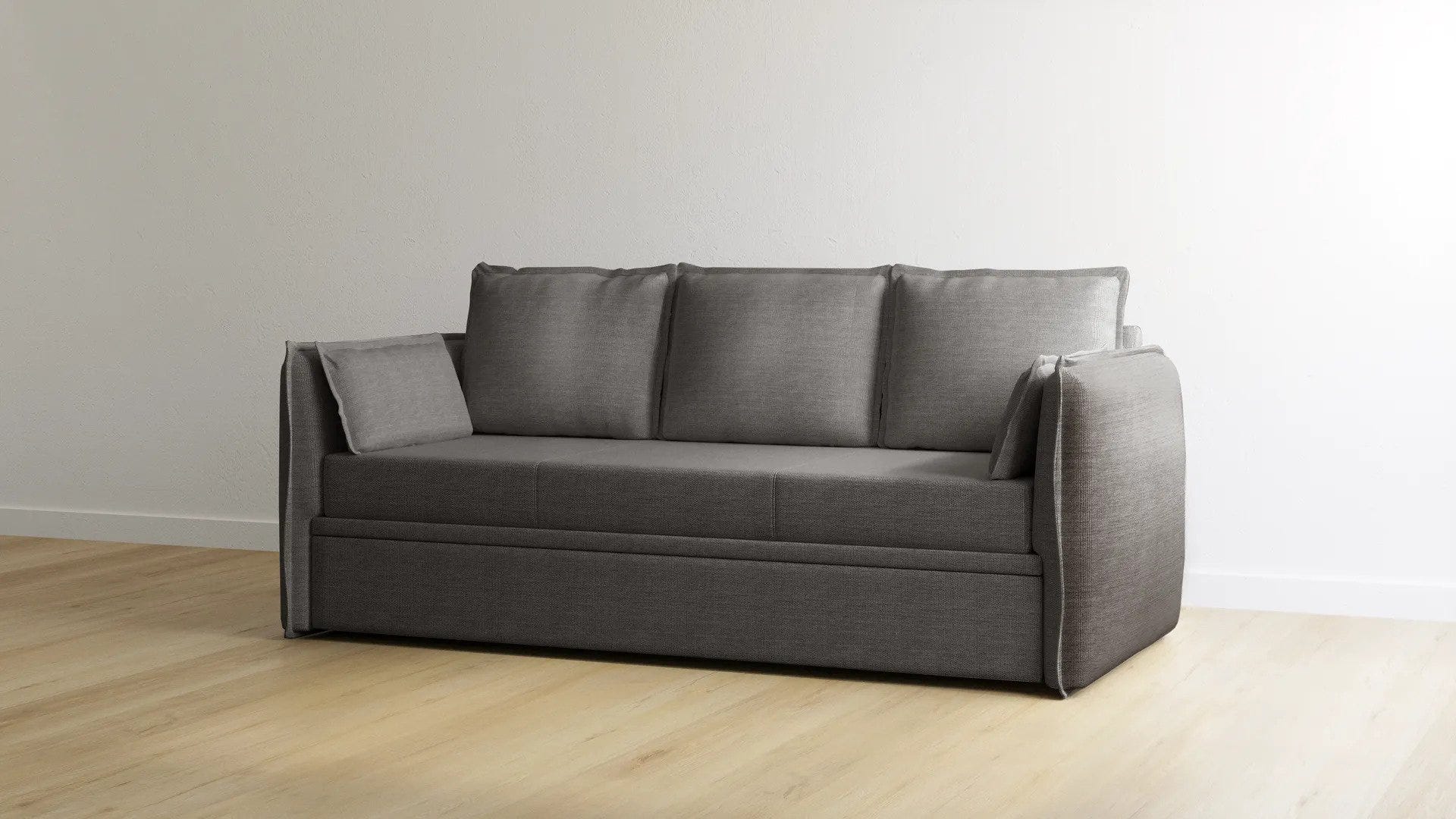 presentación variante color gris oscuro para sofa cama emma
