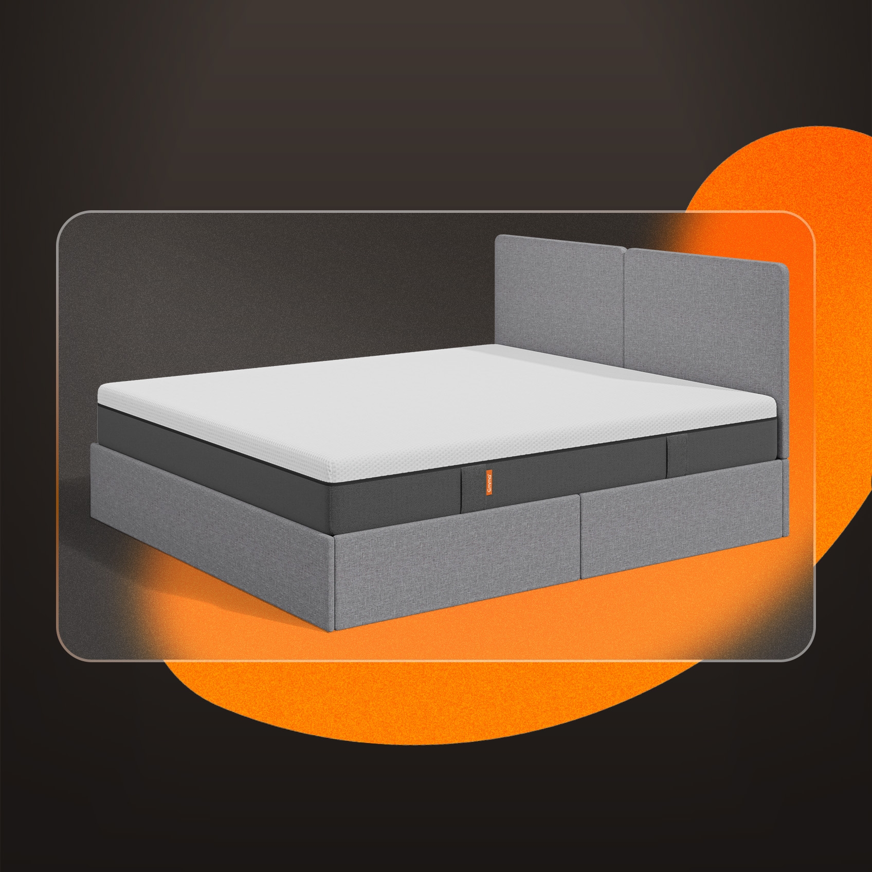 Emma Space Saver Ottoman Bedroom Set - Suited for compact spaces with storage.