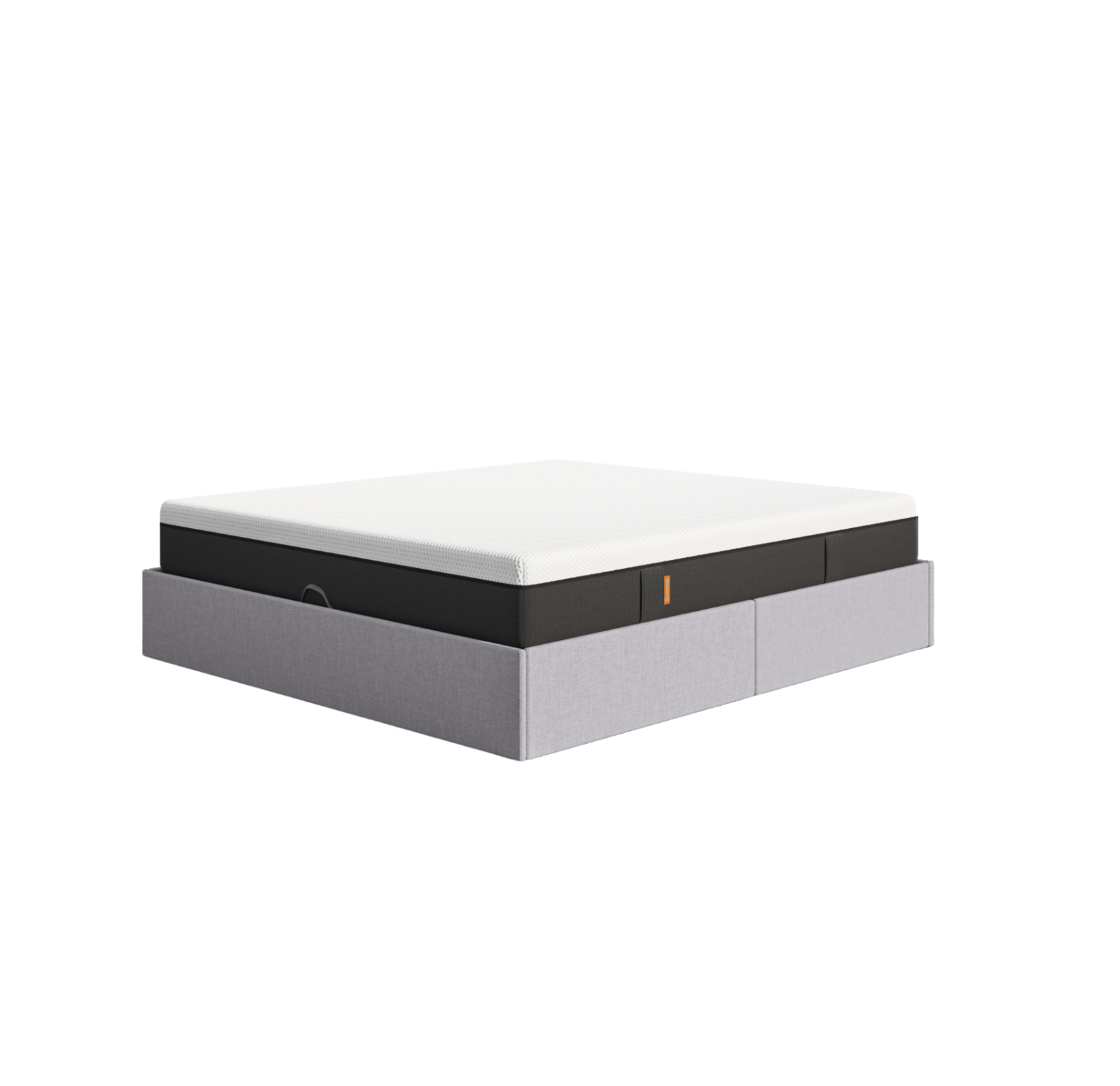 Emma Space Saver Ottoman Bedroom Set - Suited for compact spaces with storage.