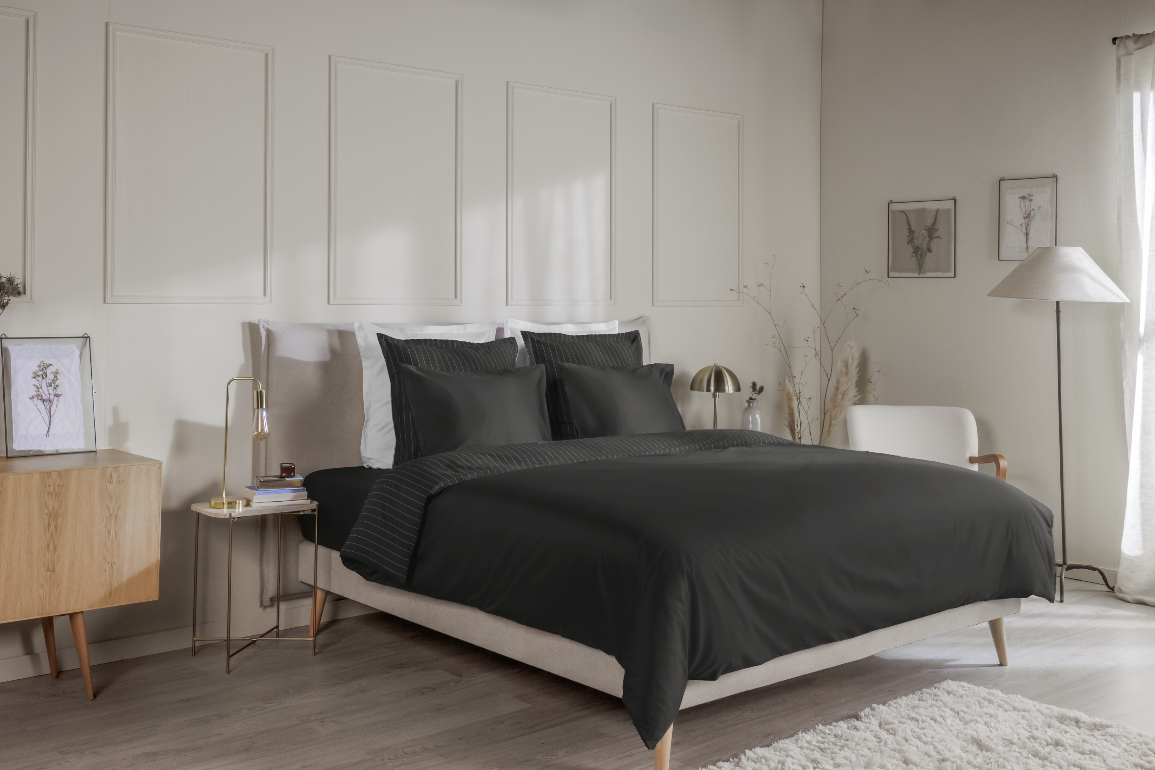 Housse de couette 100% Satin de coton | Emma