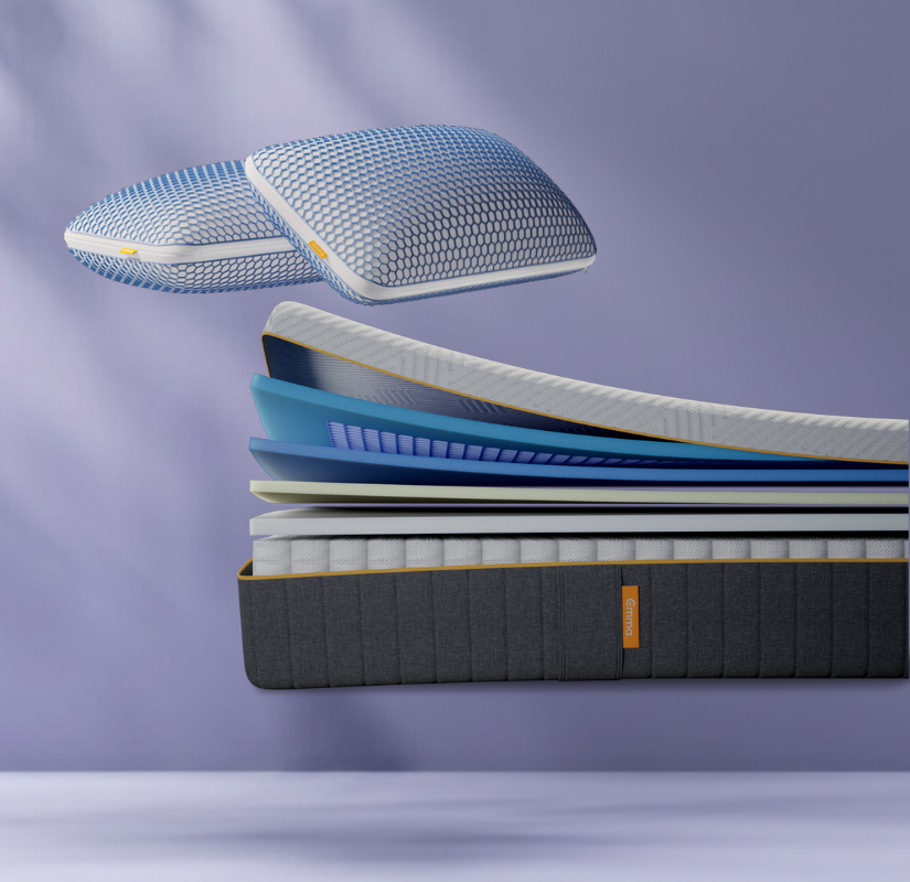 Colchón Emma ZeroGravity. Tecnología AirGrid™: para mayor comodidad y relajación.