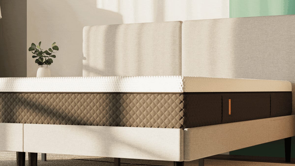 Emma NextGen Premium Mattress, a premium hybrid mattress. Added airflow and breathability for sweat-free sleep.
