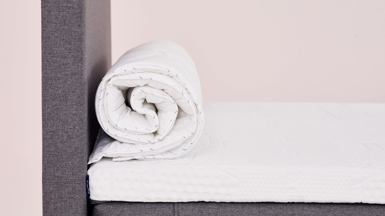 gerollte decke emma matratze