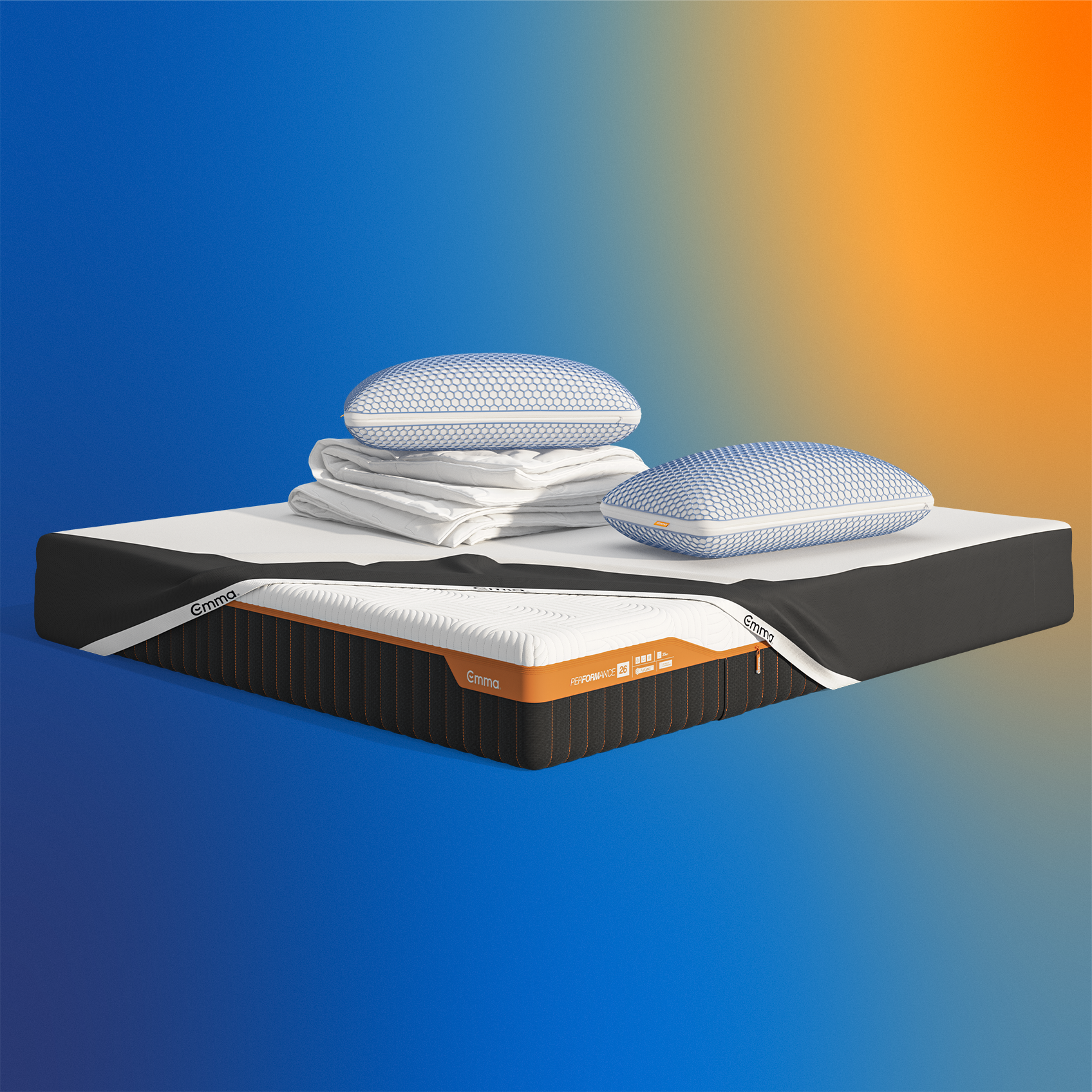 BESPAAR TOT €1400NIEUWEmma Performance DealMeest geavanceerde AirGrid® Tech-producten voor de ultieme nachtrust.VanafPrijs € 1.057,50€ 1.057,50Oorspronkelijke prijs € 1.666,00€ 1.666,00