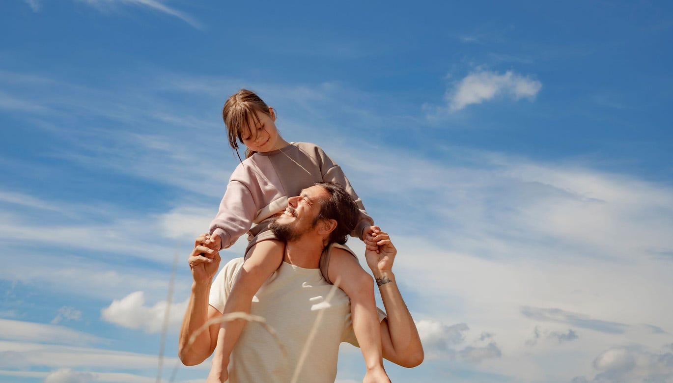 UK Mental Health - father and daughter