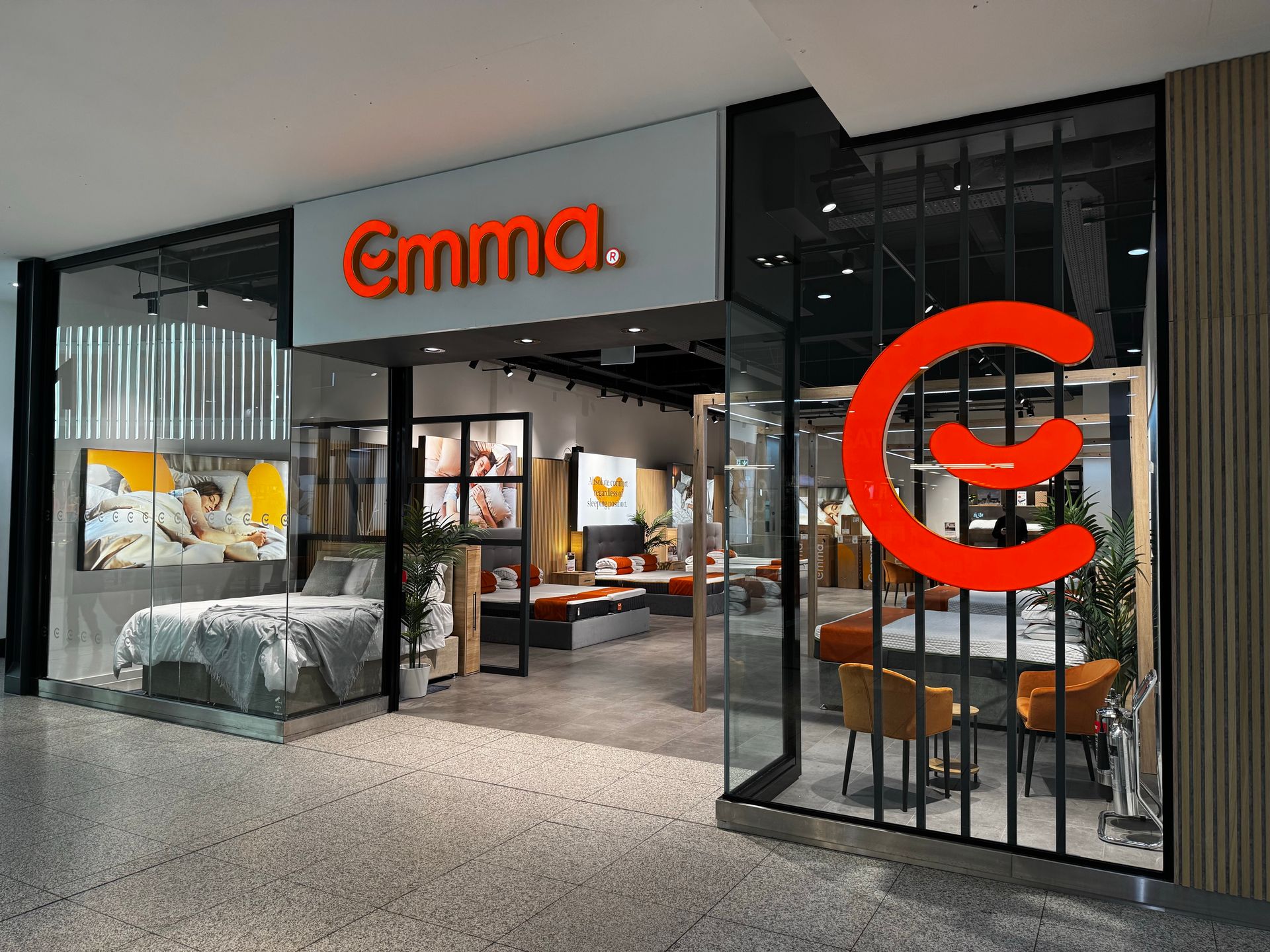 Pillows at Emma's Manchester store.