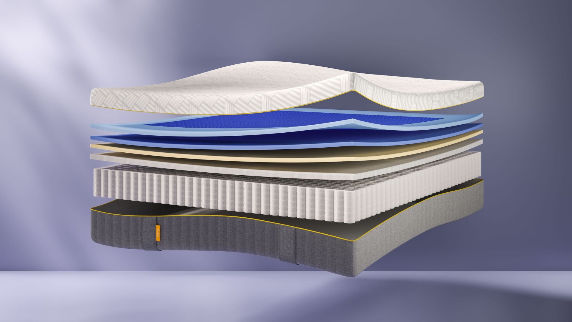 Colchon visto por capas pdp emma hybrid elite