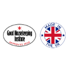 Good Housekeeping Award and Made in the UK.