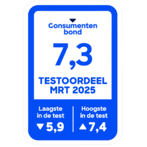 Consumentenbond 2025 score voor Emma Deluxe Boxspring: 7,3