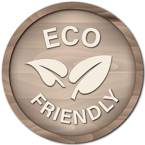 Eco Friendly Badge - Emma Wooden Bed