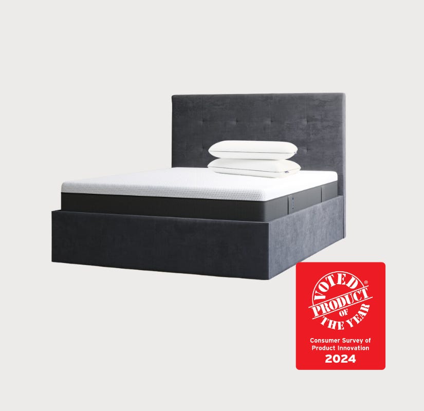 Emma Space Saver Ottoman Bedroom Set - Suited for compact spaces with storage.