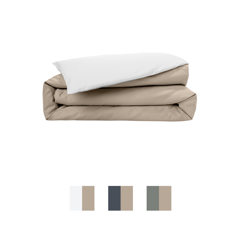 Emma Bed Linen Essential Cotton Duvet Cover