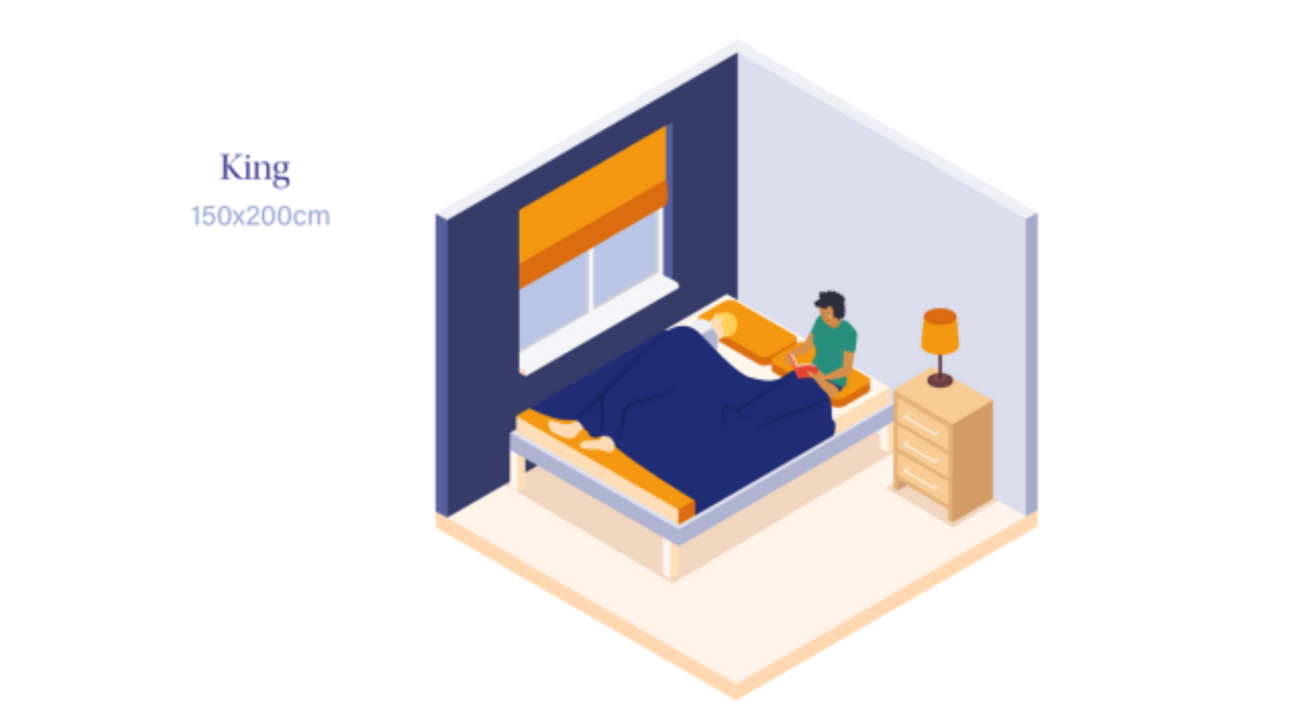 Emma Mattress Size Guide - UK King size mattress