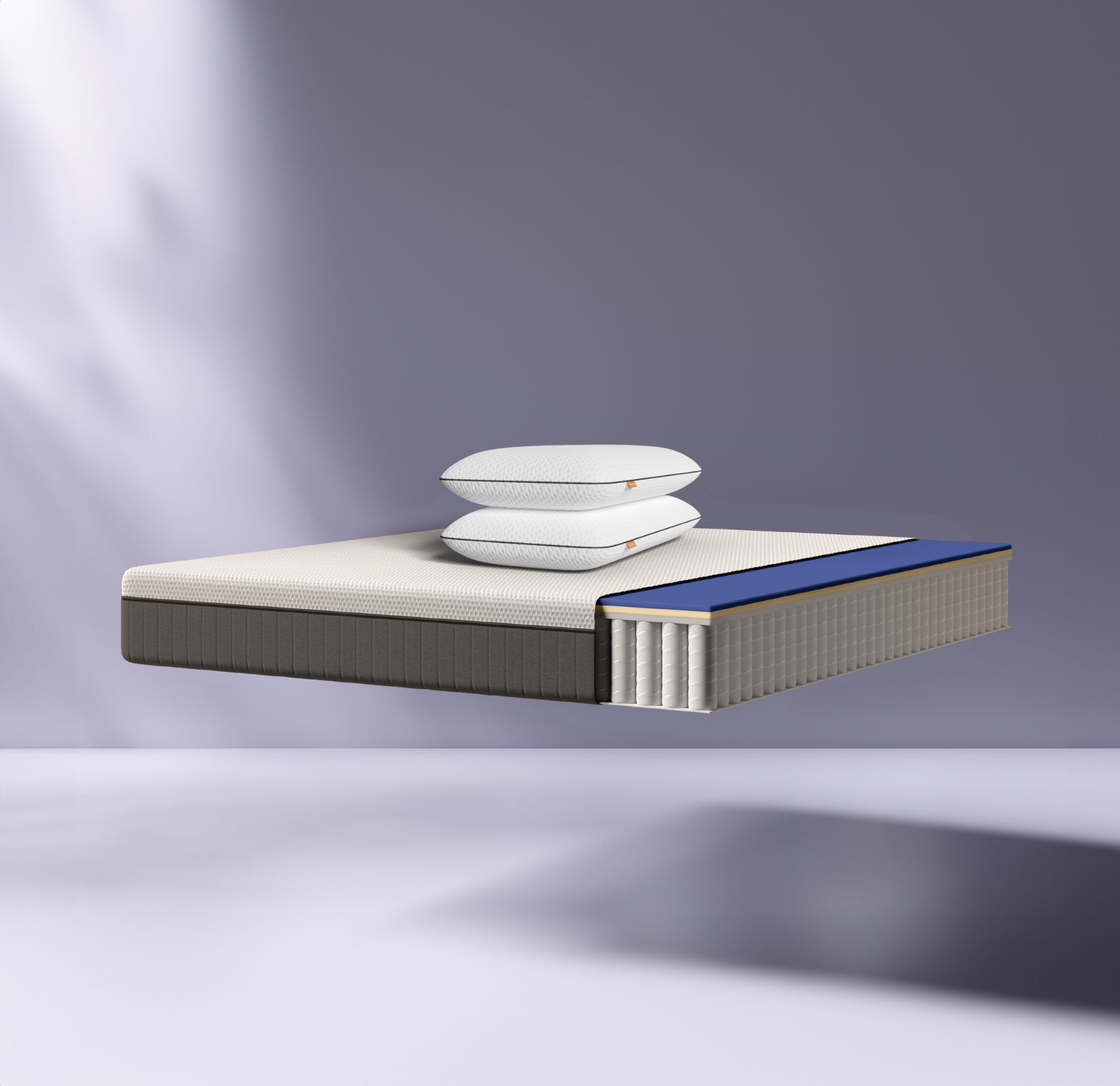 ¡Experimenta el descanso más premium con nuestro Combo Hybrid Classic! Incluye el colchón Hybrid Classic y dos almohadas a tu elección, Diamond o Elite. Disfruta de la perfecta combinación de firmeza media, soporte ergonómico y adaptabilidad, ideal para mantener tu columna alineada y ofrecerte un sueño verdaderamente rejuvenecedor.