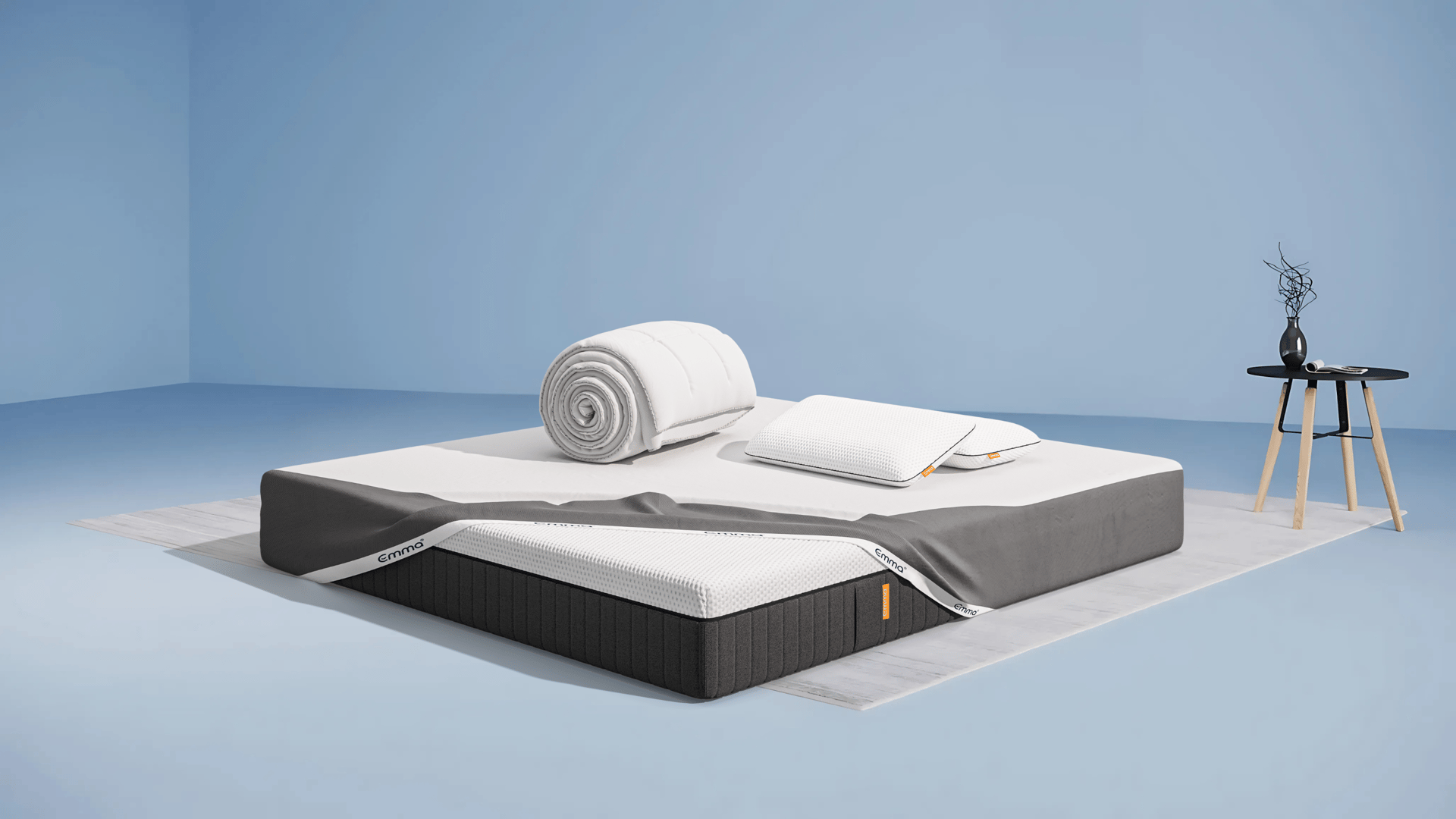 Pack Matelas, Couette + Oreillers de Soutien Elite.png