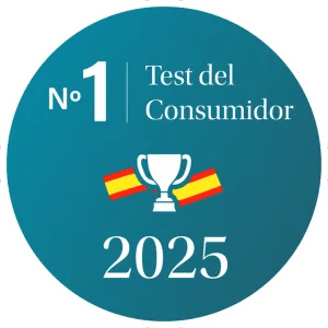 Nº1 en el Test del Consumidor España 2025