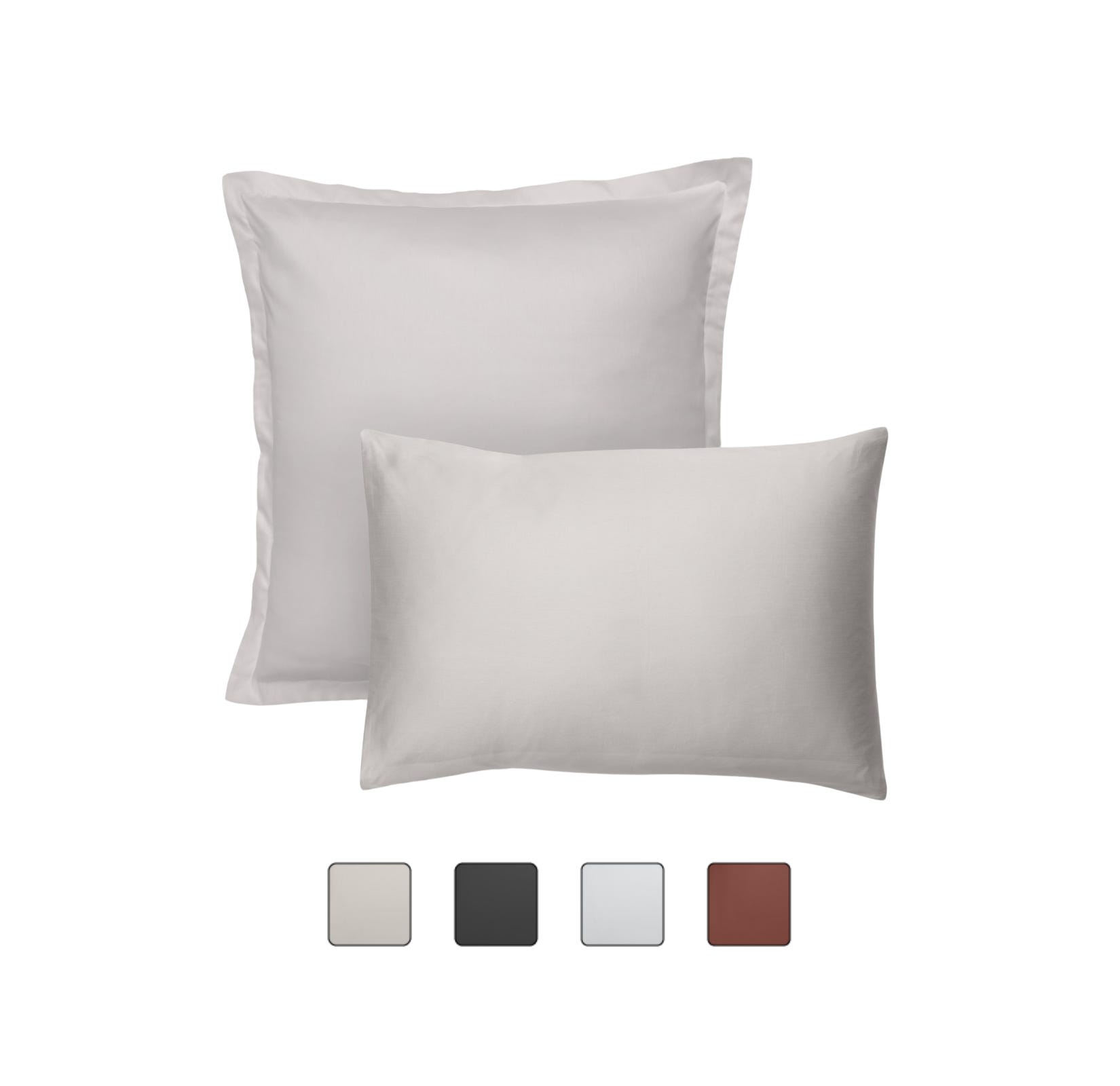 Emma Premium+ Kopfkissenbezug in Beige.