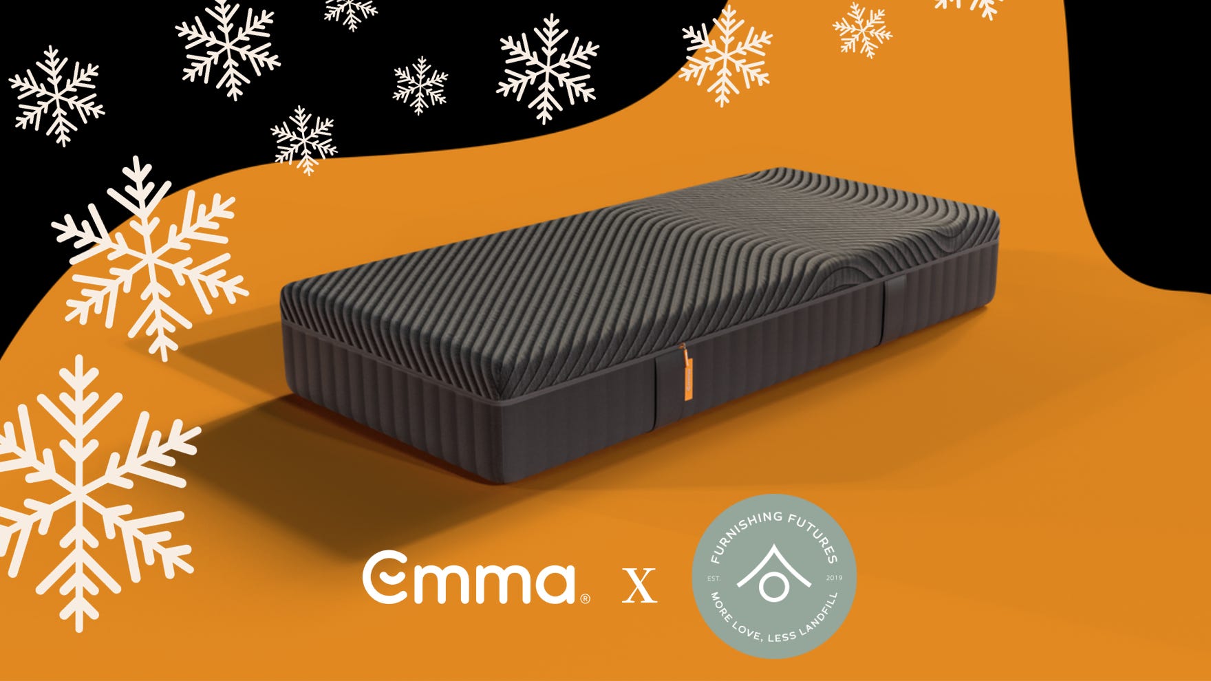 We're making a one-of-a-kind exclusive mattress for one lucky winner. Sign up now to get the Emma Masterpiece Mattress.
