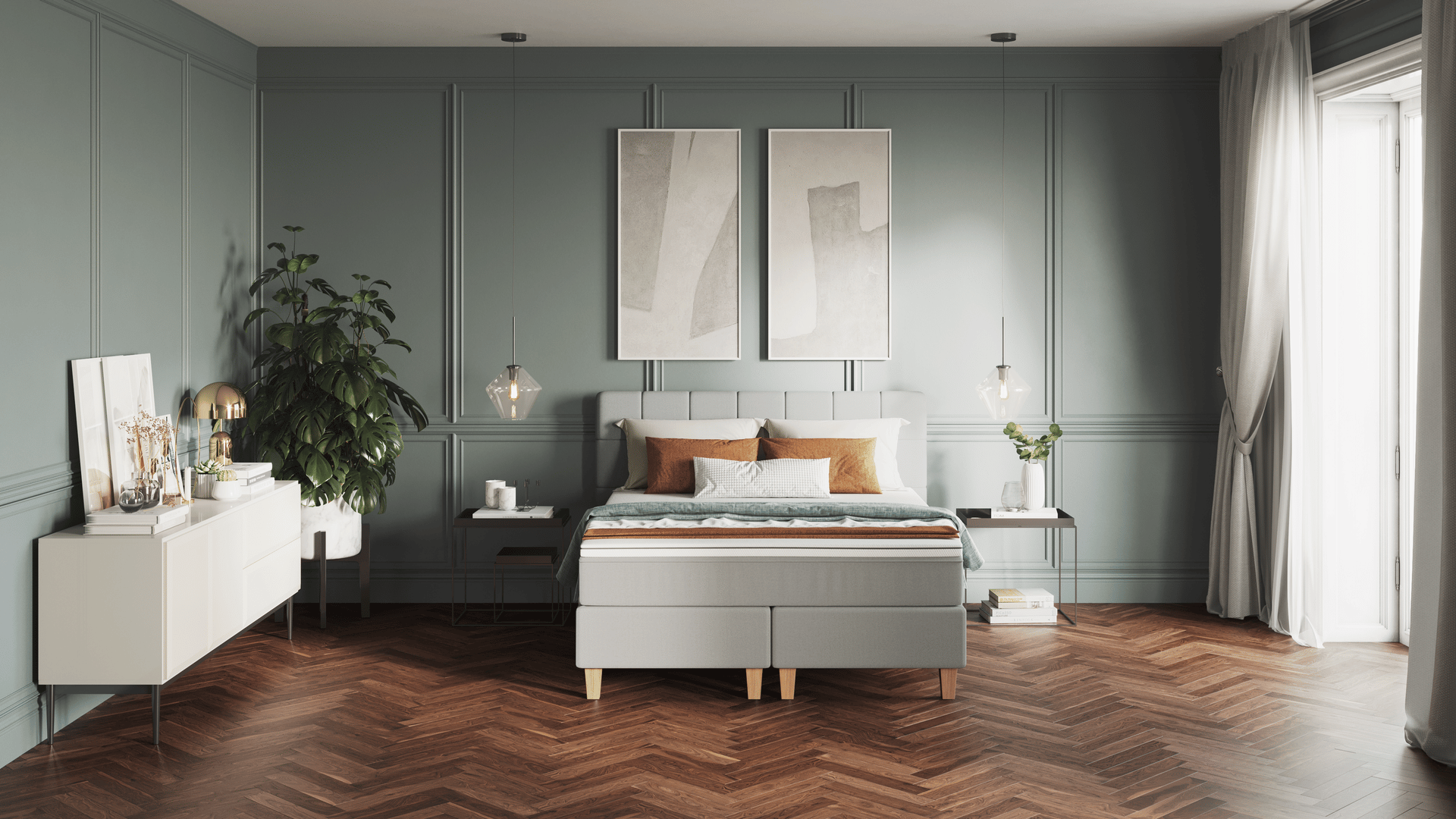 Lit Boxspring Deluxe