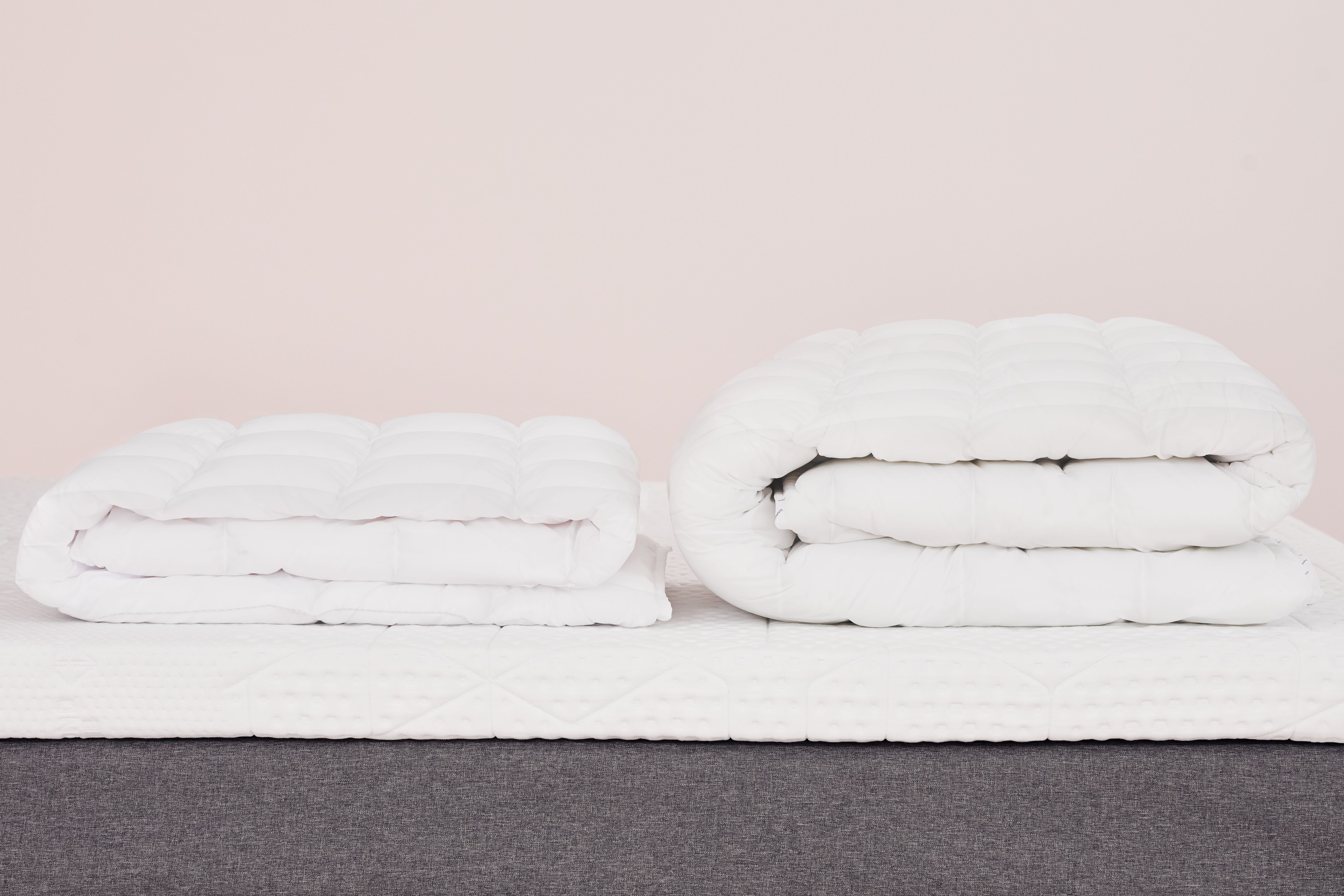 showing both layers duvet