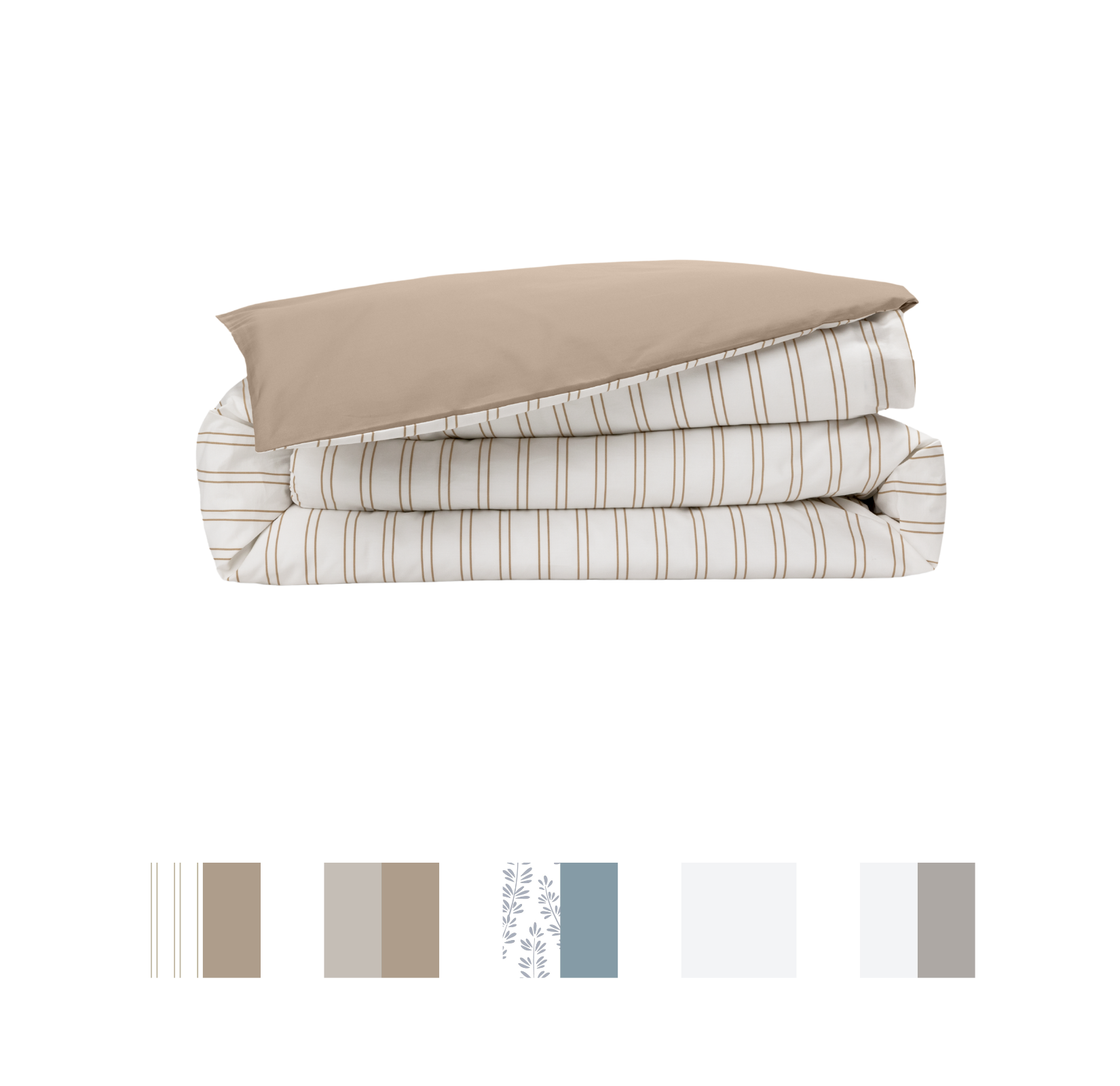 Emma Bed Linen 100% Cotton Percale Duvet Cover