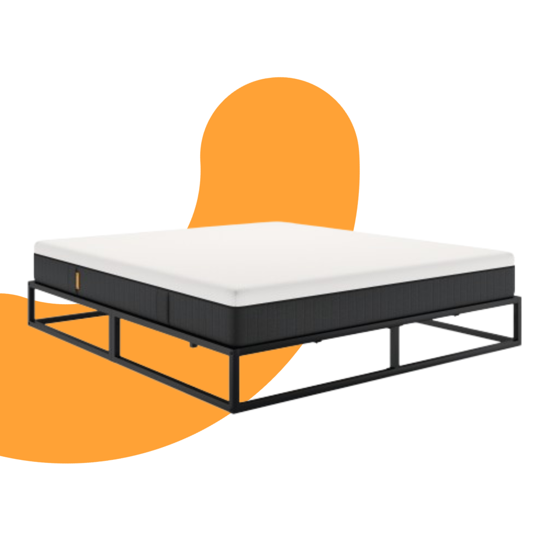 Emma Metalen Bed - 140x200 cm - Hoofdbord