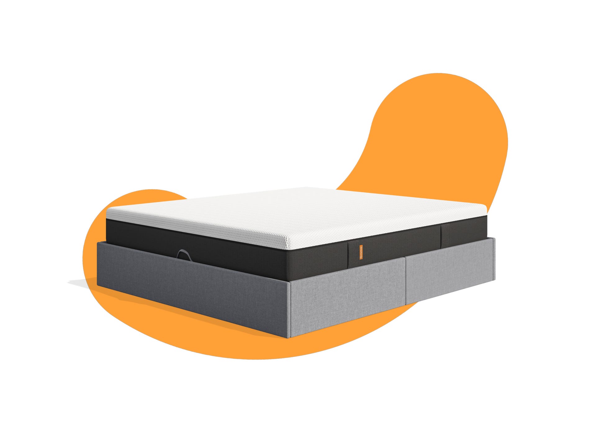 Emma Flip Duo Set: Premium Stauraumbett und One Matratze.