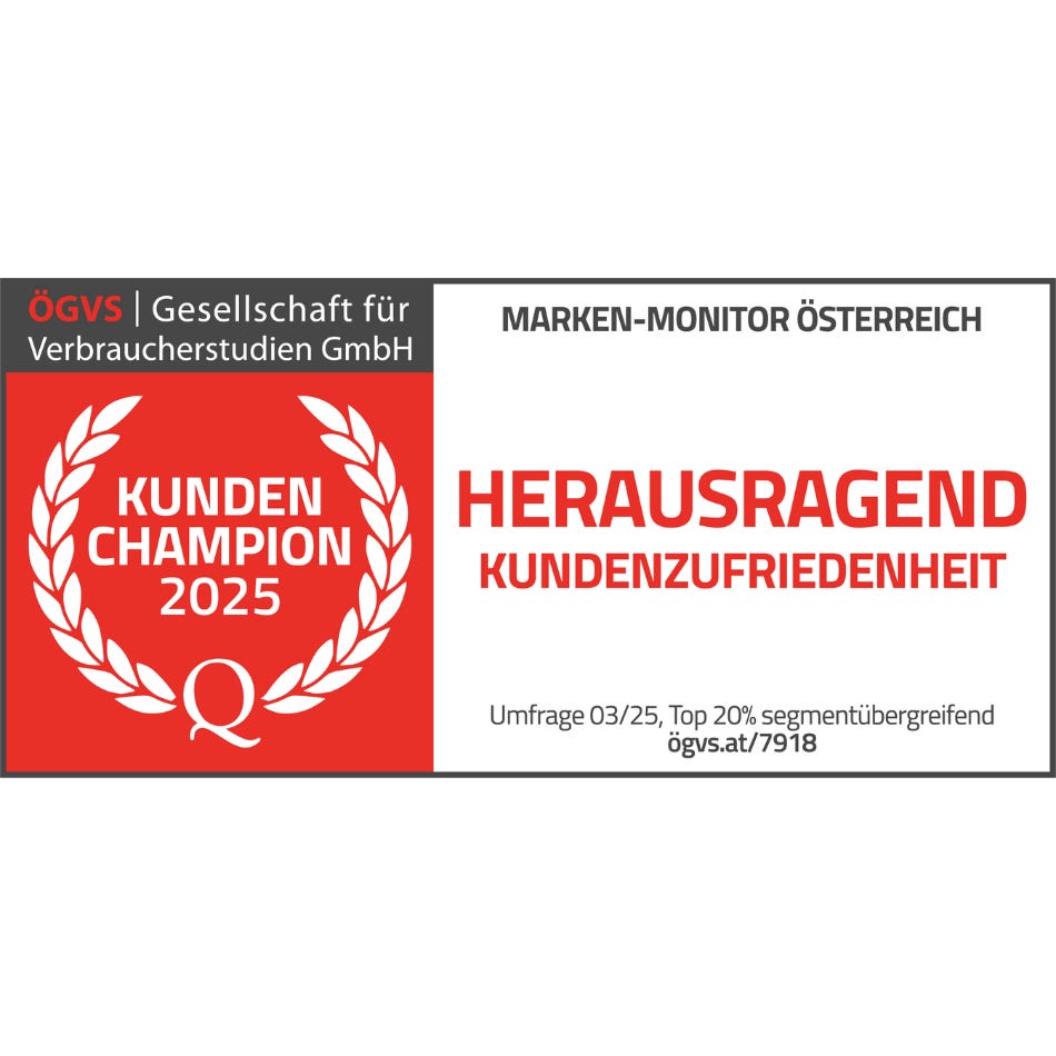 ÖGVS Marken-Monitors Österreich 2025: Kunden Champion für Kundenzufriedenheit