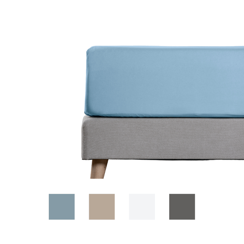 Emma Bed Linen 100% Cotton Percale Fitted Sheets
