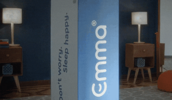 Emma Matras uitpakken