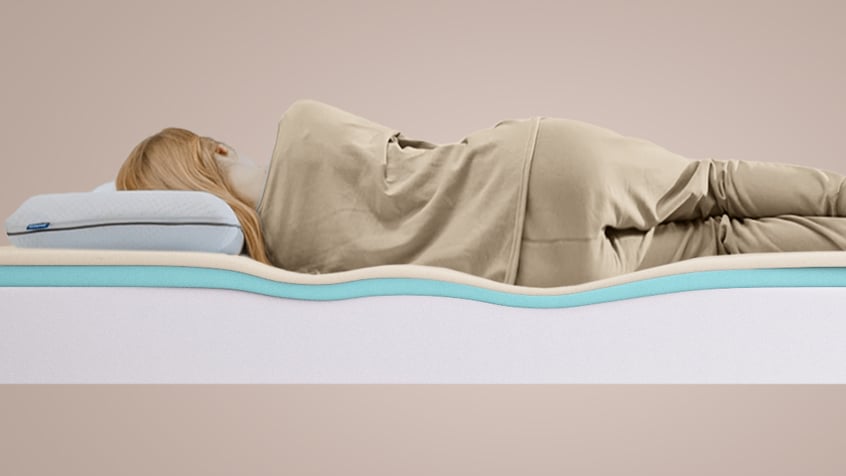 Emma Hybrid Thermosync Mattress - best support and thermoregulation.