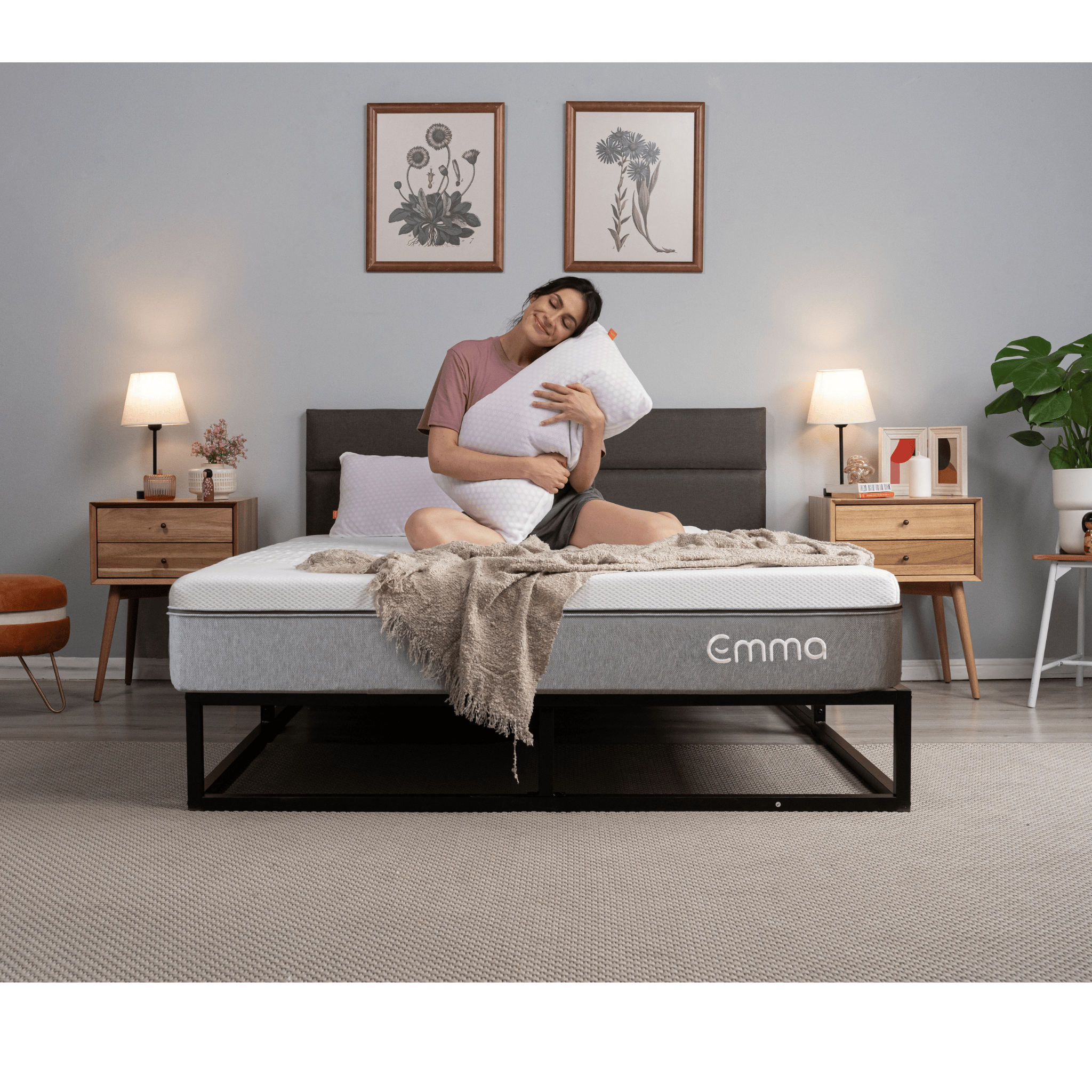 El colchón Hybrid Premium+ combina lo mejor de la tecnología híbrida para ofrecer un soporte ergonómico y una comodidad excepcional. 