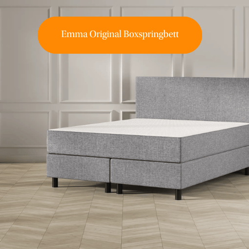 Emma Original Boxspringbett grau