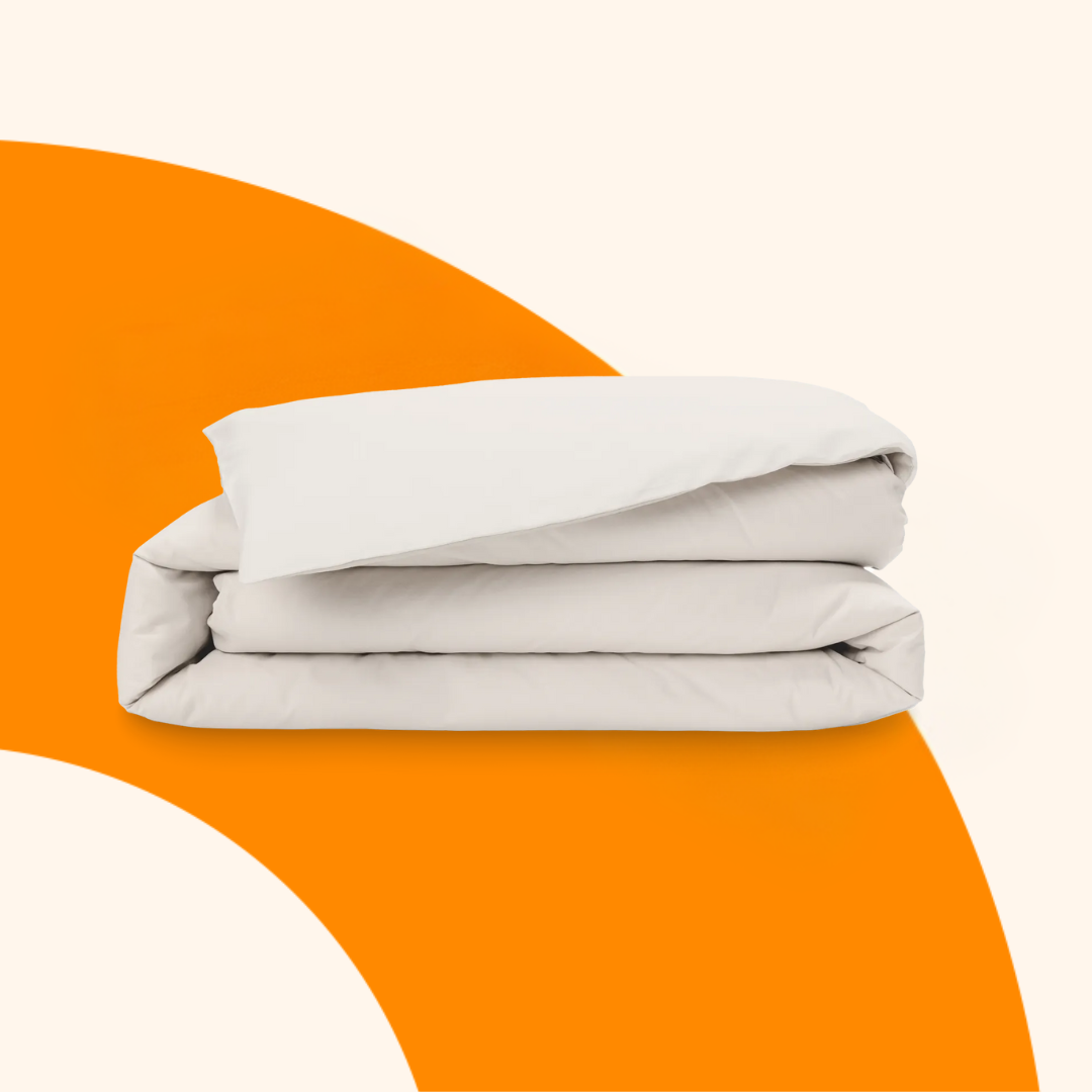Housse De Couette Percale De Coton Emma 240x220 Reversible