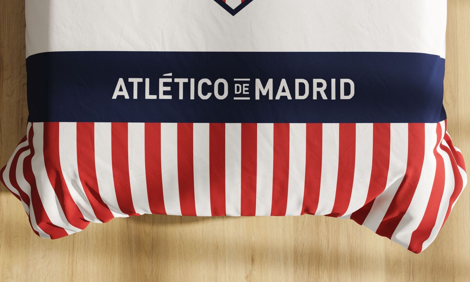 Set ropa de cama Atlético de Madrid Emma_detalle bajo