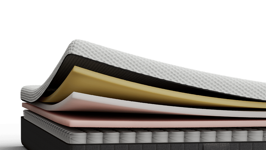 White Emma mattress shown on a neutral background.