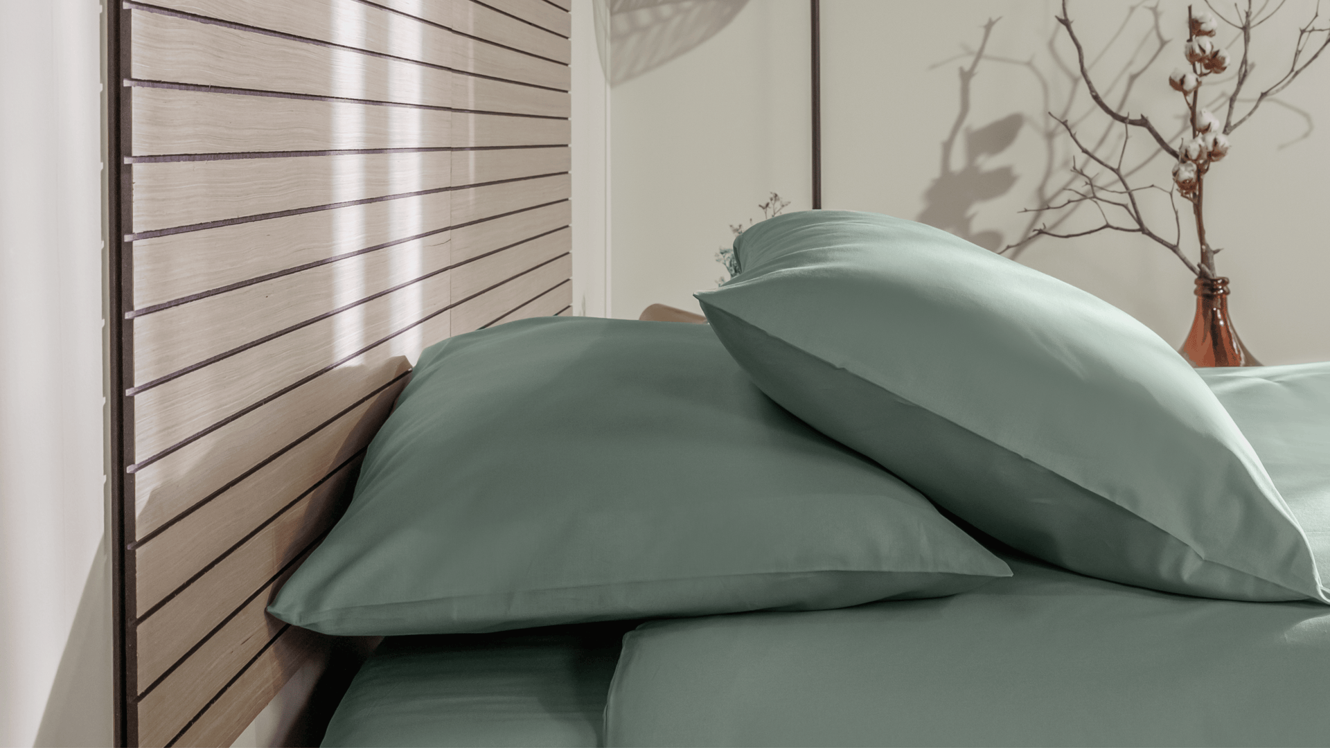 Green bedlinen Parcel
