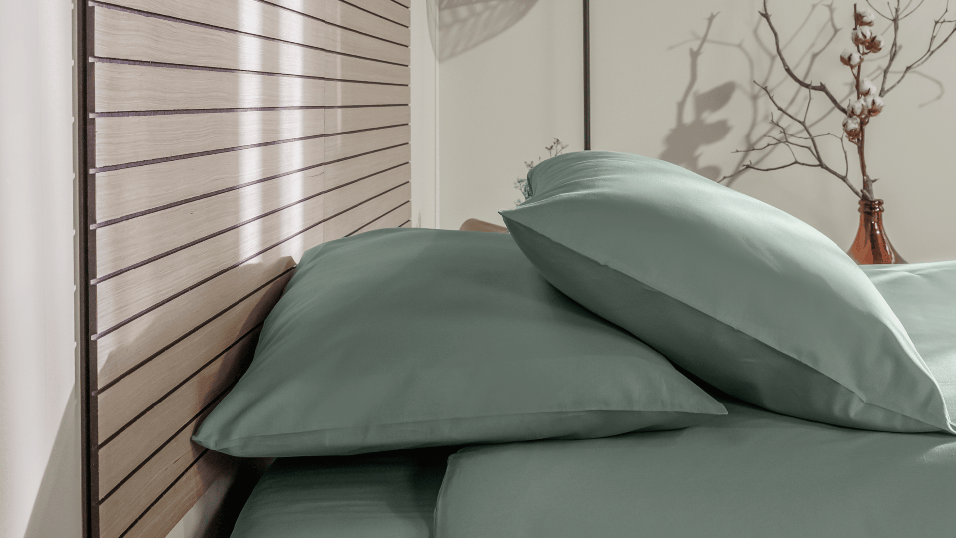 Green bedlinen Parcel