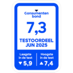Consumentenbond 2025 score voor Emma Deluxe Boxspring: 7,3