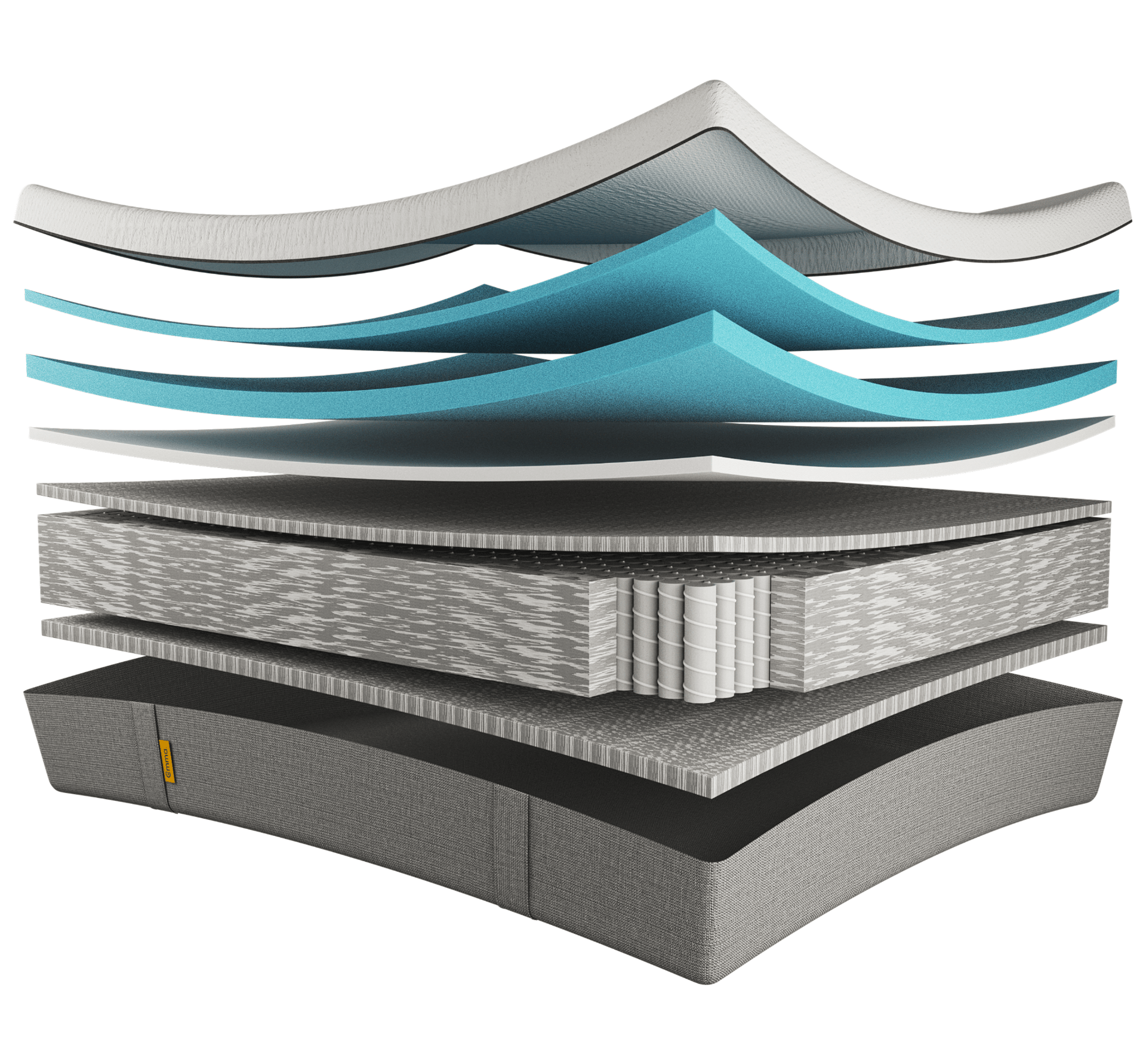 El colchón Hybrid Elite combina lo mejor de la tecnología híbrida para ofrecer un soporte y un descanso fresco toda la noche. Perfecto para quienes buscan un descanso profundo y comodo.