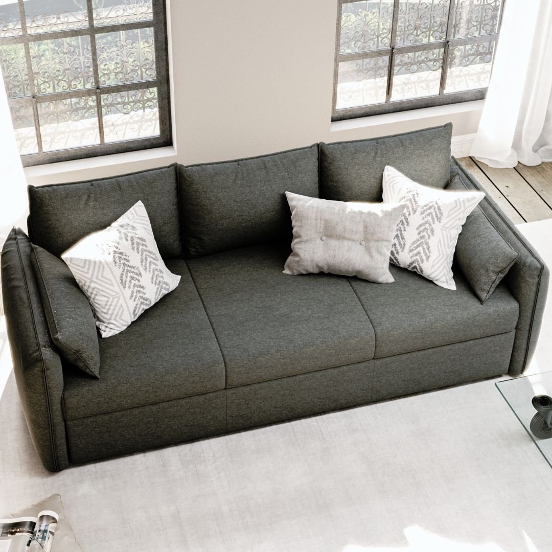 Tissu Gris